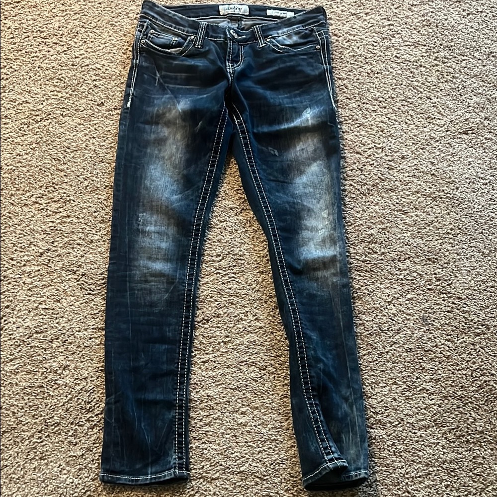 Women's Dark Wash Skinny Jeans